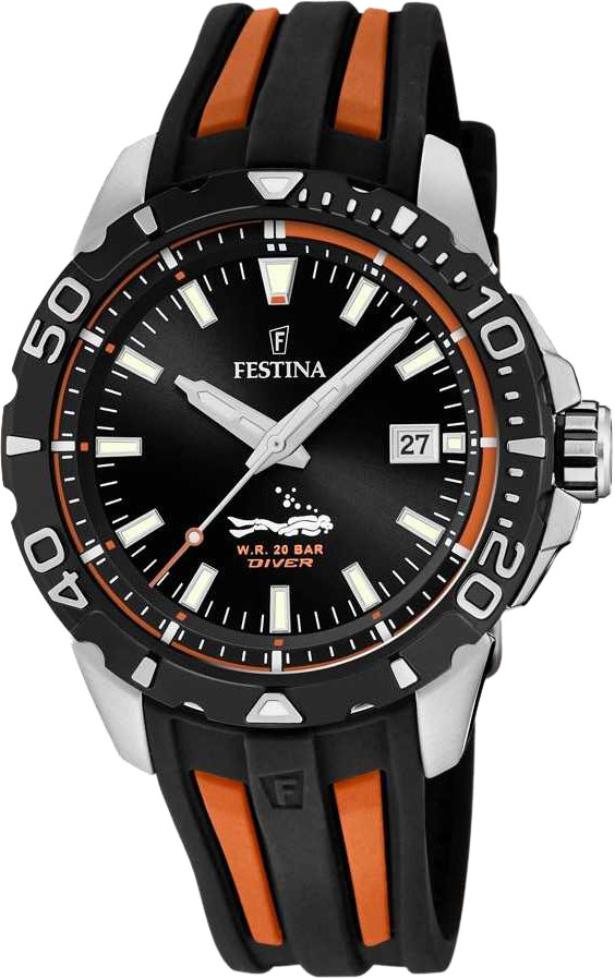 фото Наручные часы кварцевые мужские festina f20462