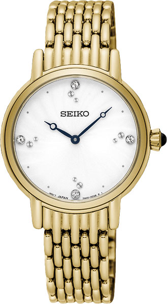 фото Наручные часы кварцевые женские seiko sfq804p1