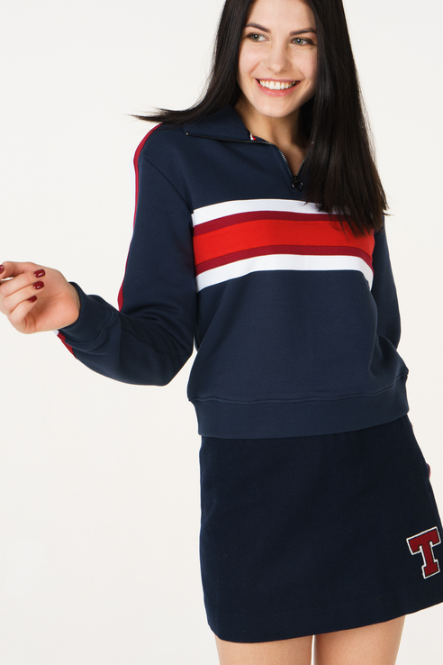 

Юбка женская Tommy Hilfiger DW0DW05224 синяя S, DW0DW05224