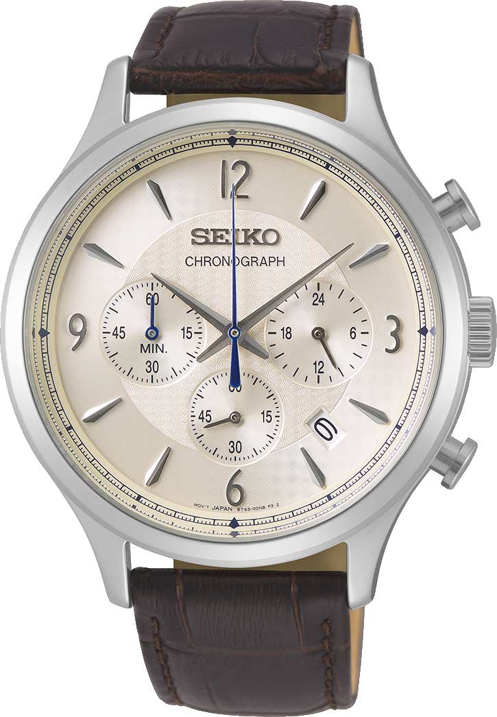 фото Наручные часы кварцевые мужские seiko ssb341p1