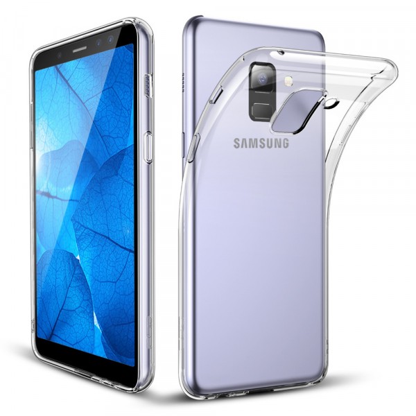 фото Чехол j-case thin для samsung a530 galaxy a8 (2018) transparent