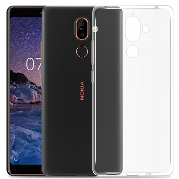 фото Чехол j-case thin для nokia 7 plus transparent