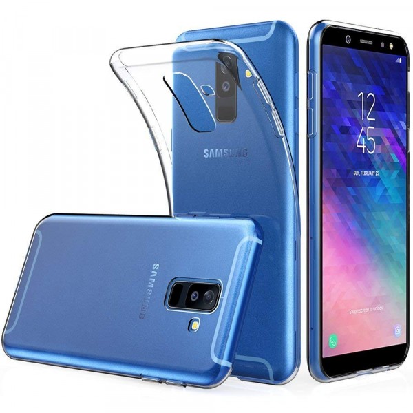 фото Чехол j-case thin для samsung galaxy j8 (2018) transparent