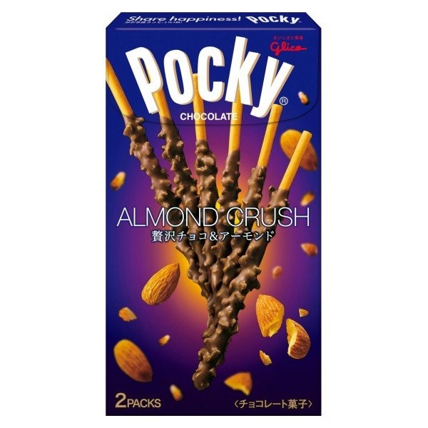 Палочки Pocky Glico в шоколаде миндаль 46.2 г