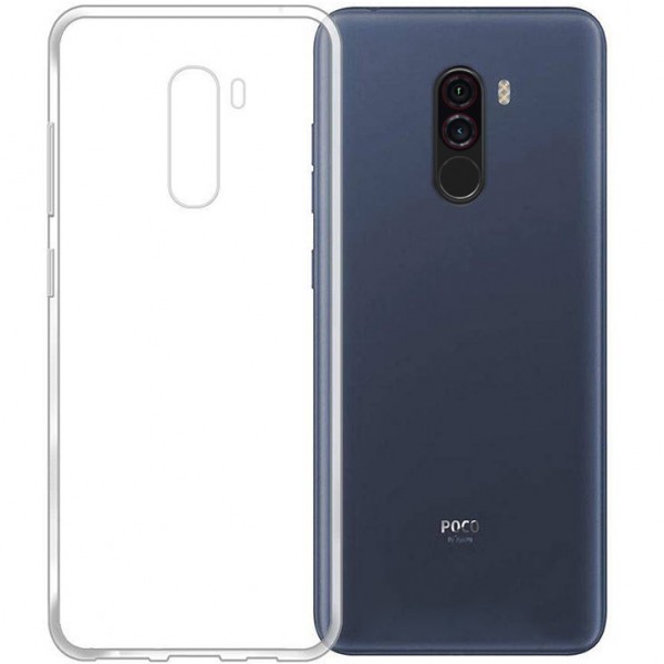 фото Чехол j-case thin для xiaomi pocophone f1 transparent