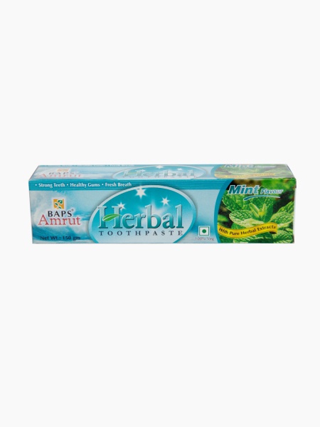 фото Травяная зубная паста с мятой (herbal tooth paste mint flavour) 150 г indibird