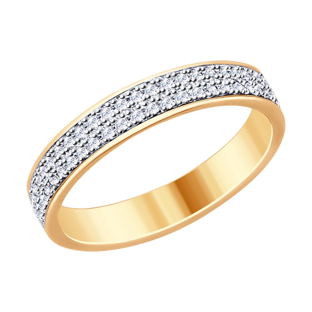 

Кольцо из серебра с фианитом р. 17 SOKOLOV 93010760, 93010760