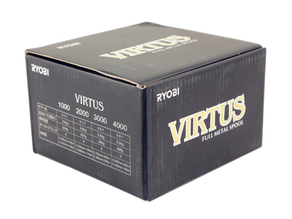 

Рыболовная катушка безынерционная Ryobi Virtus 4000 4+1bb, Virtus 4000 4+1bb