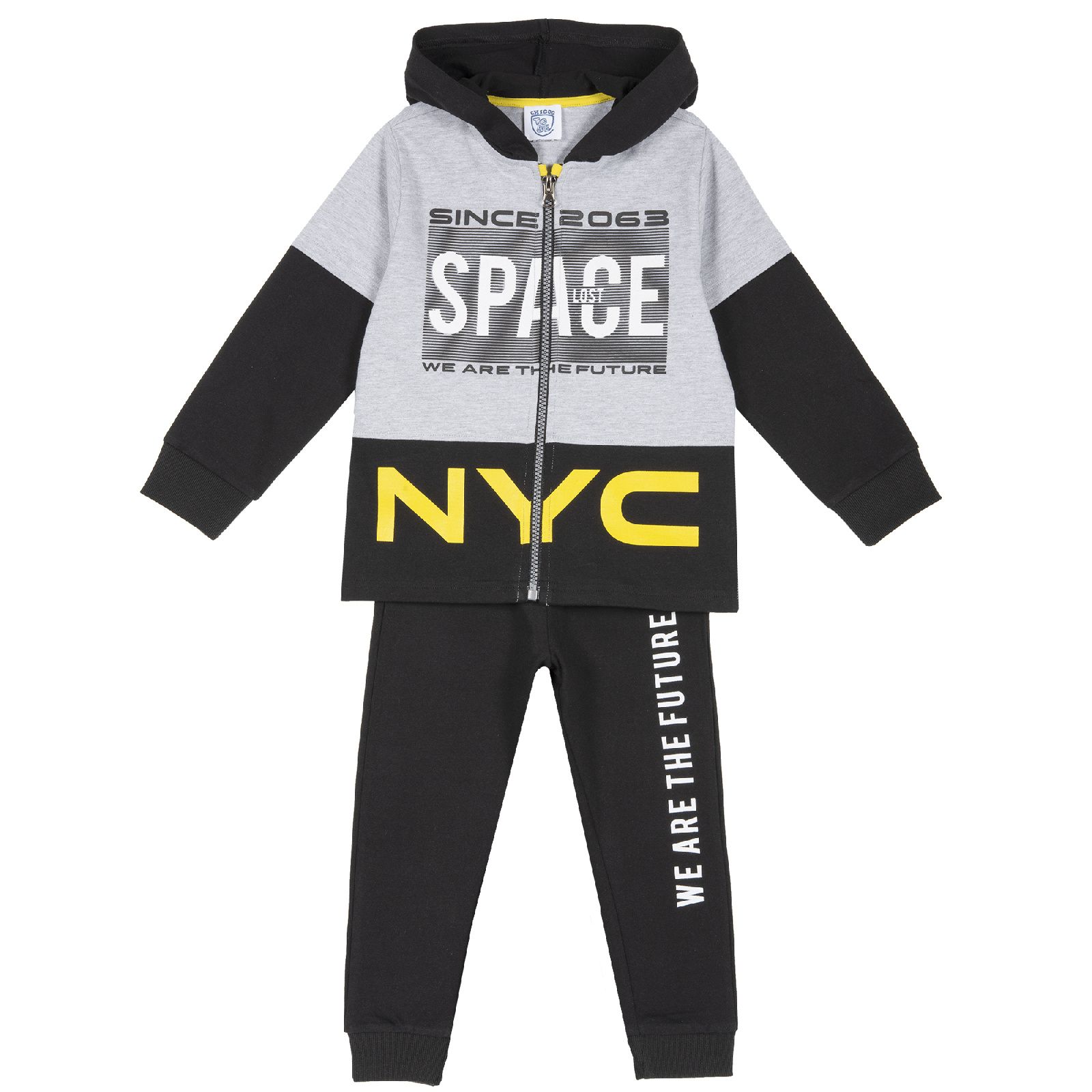 

Спортивный костюм Chicco Space, для мальчика, р.104, цв. серый, 09089709