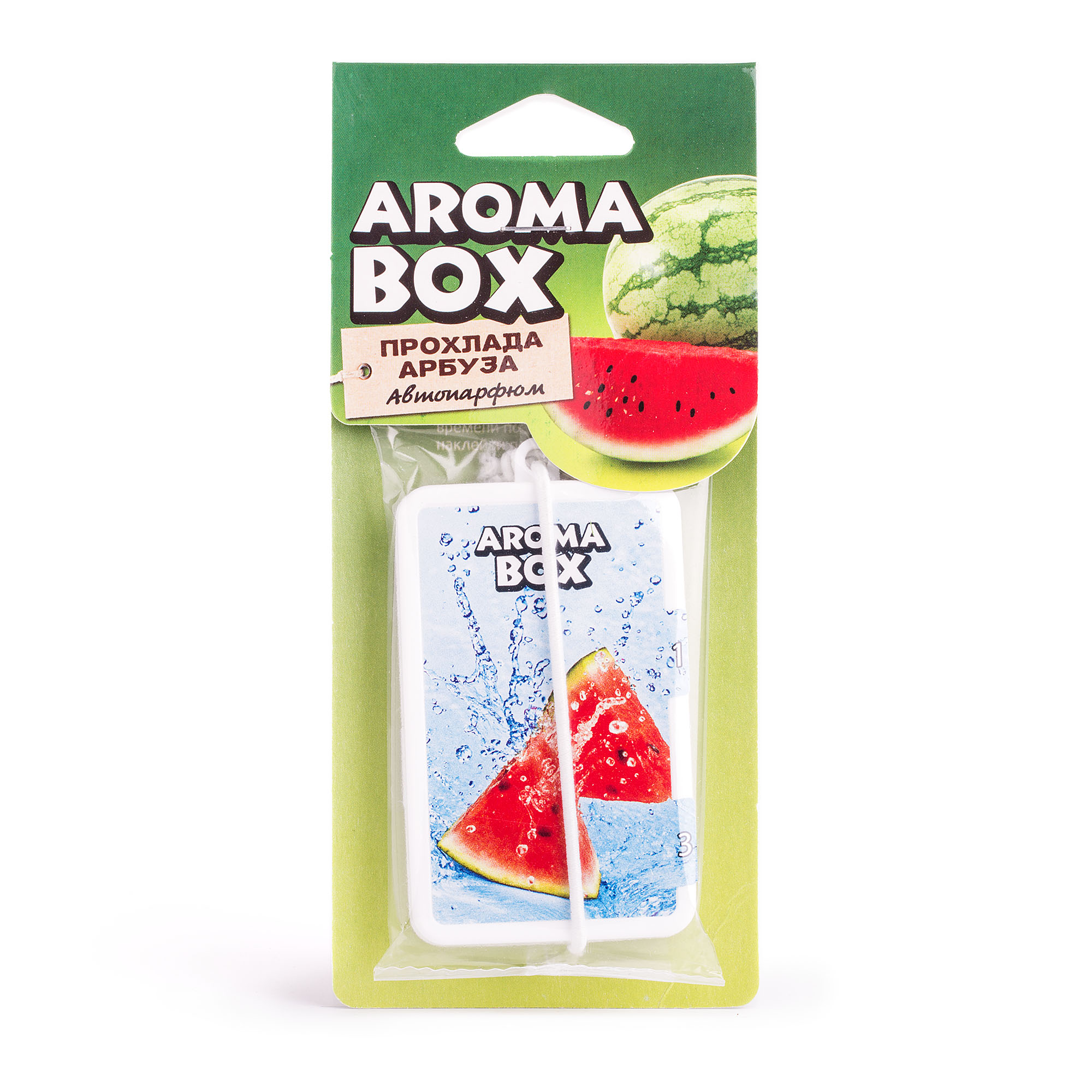 

Ароматизатор в машину Fouette арбуз Aroma Box, Белый