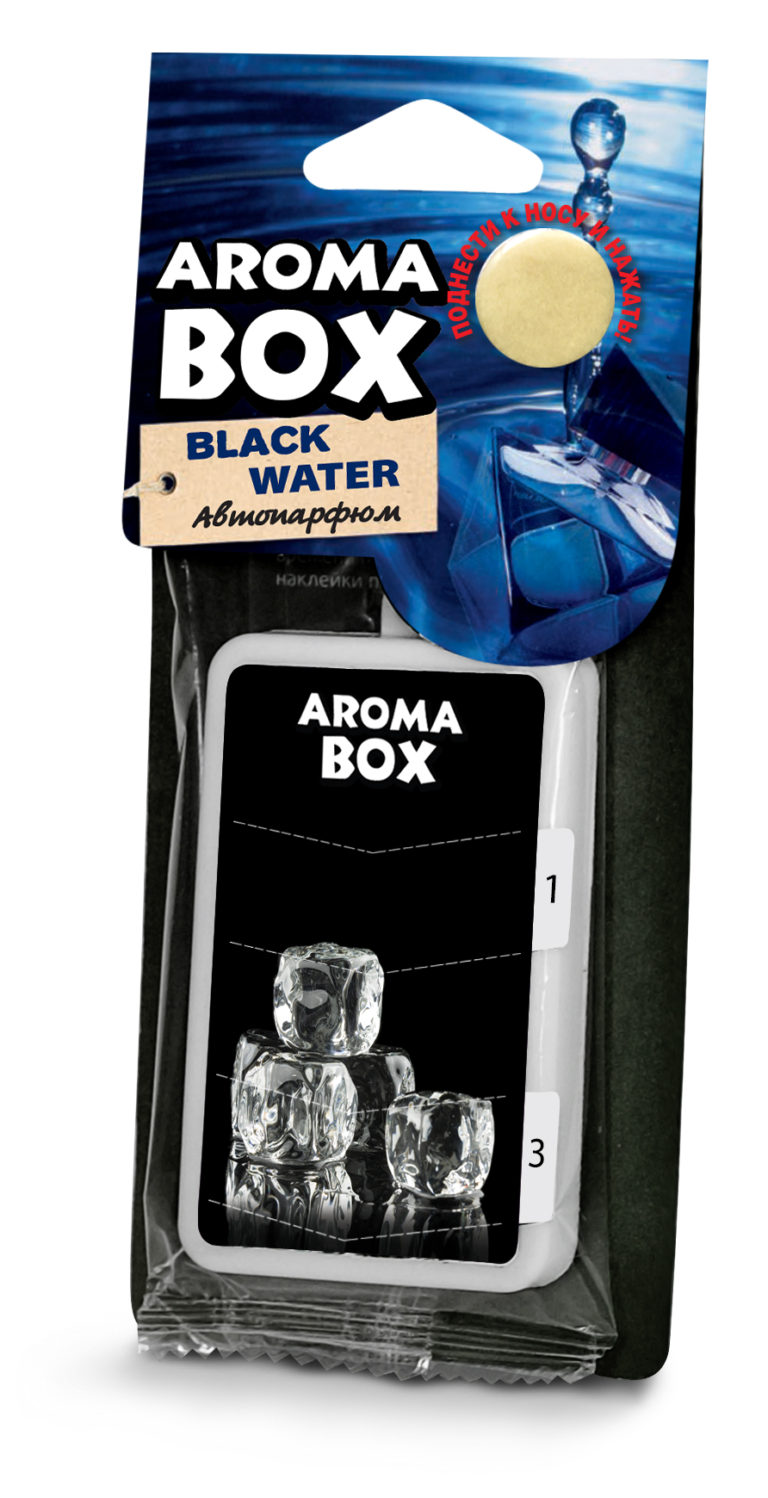 

Ароматизатор Aroma Box black water B-17