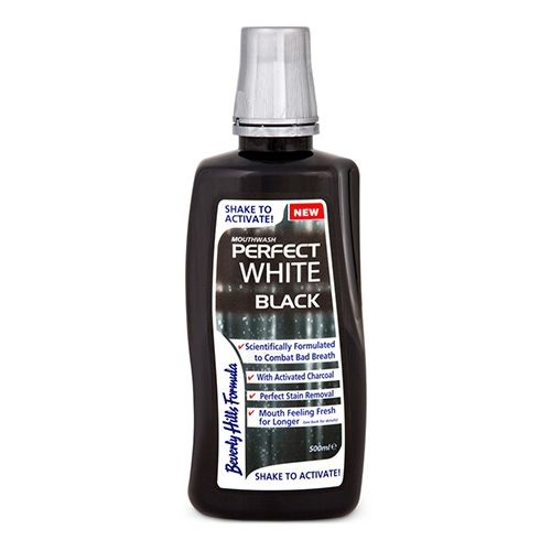

Beverly Hills Formula Perfect White Black ополаскиватель для полости рта, 500 мл