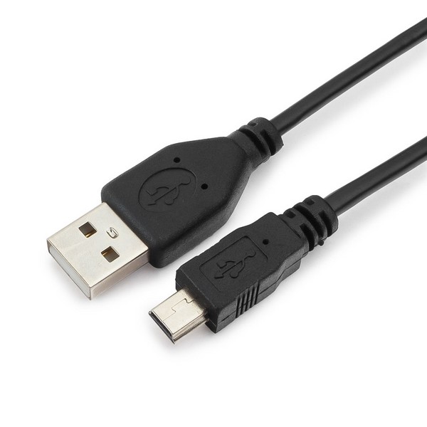 фото Кабель гарнизон gcc-usb2-am5p-1.8m, am/minibm 5p, 1.8м