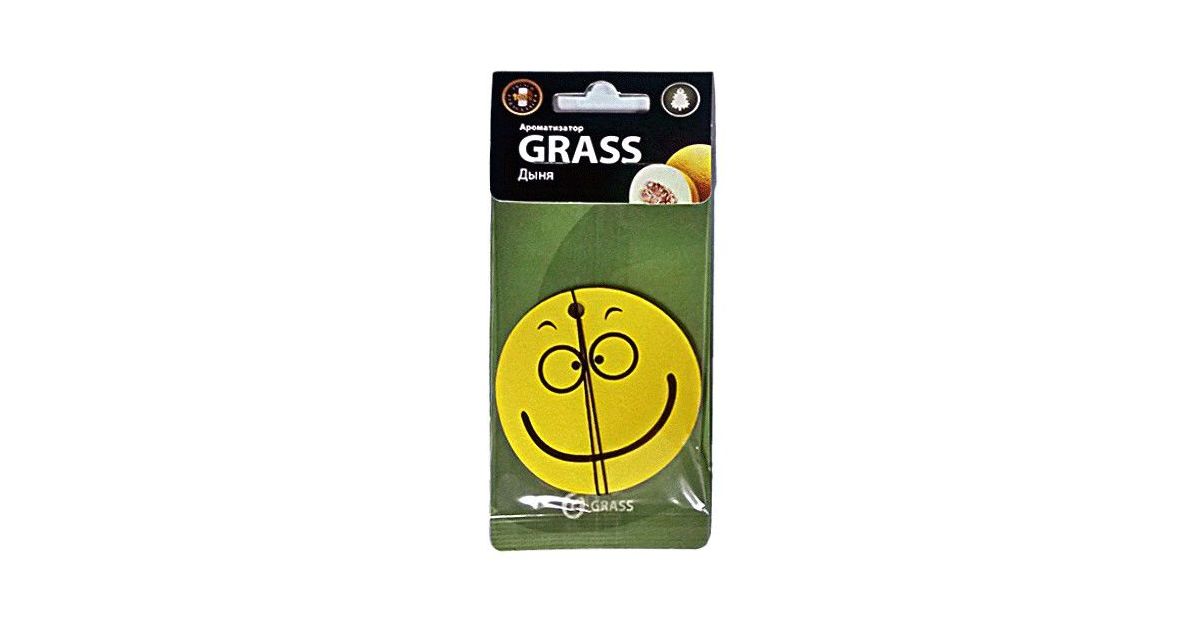 

Ароматизатор в машину Grass ST0403 Дыня, Черный