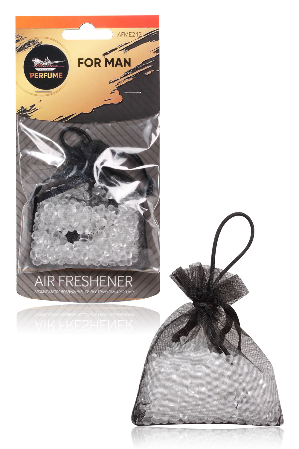 фото Ароматизатор подвесной мешочек с гранулами perfume, afme242 airline