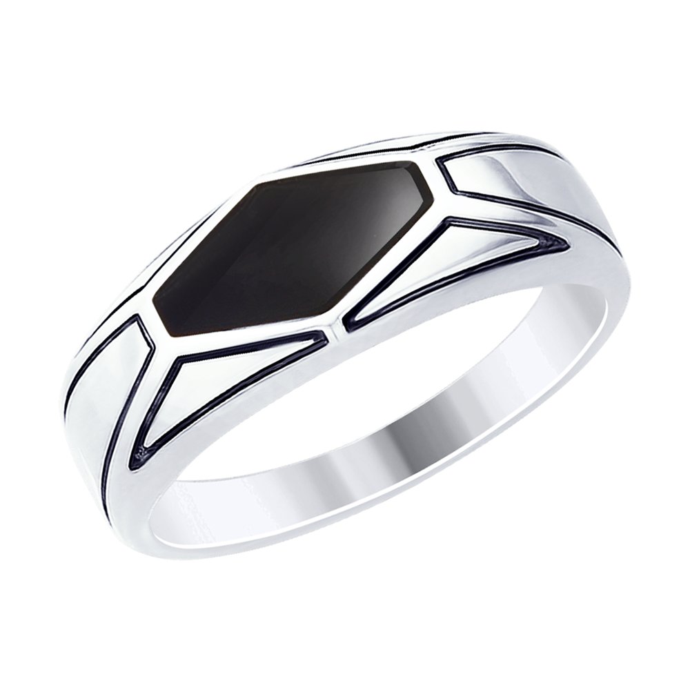

Кольцо из серебра р. 20 SOKOLOV 94012536, эмаль, 94012536