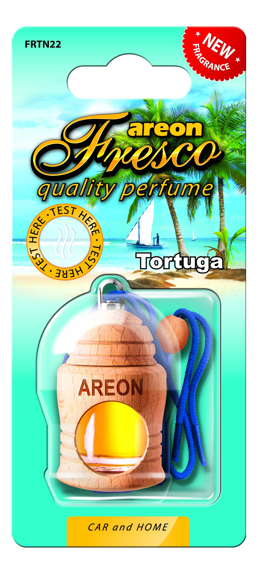 

Ароматизатор в машину Areon FRTN22 тортуга, Желтый