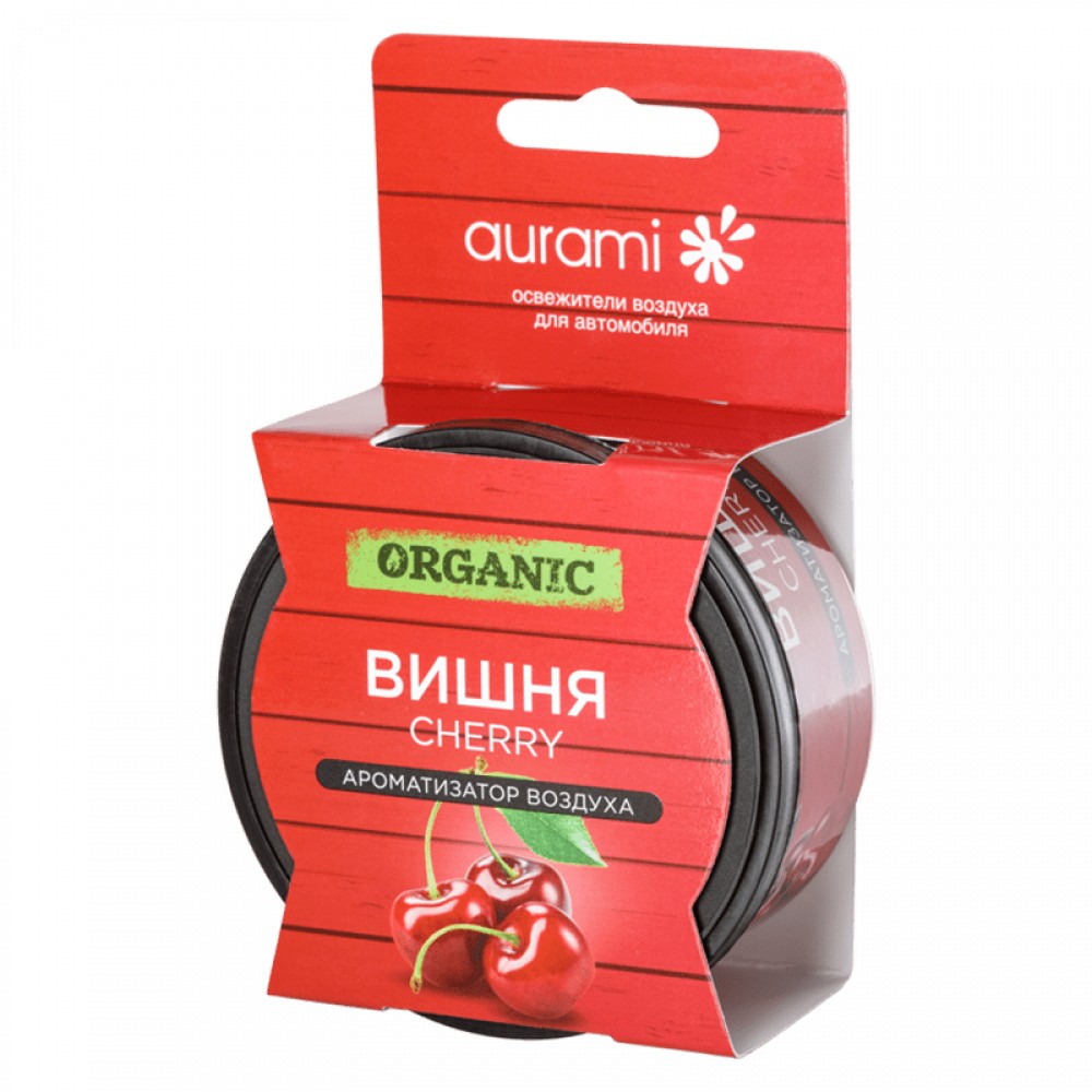 

Ароматизатор в машину AURAMI ORG25 вишня, Красный
