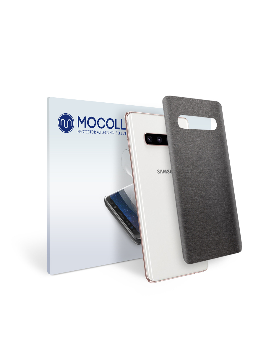 

Пленка защитная MOCOLL для задней панели Samsung GALAXY S20 Plus Металлик Черный