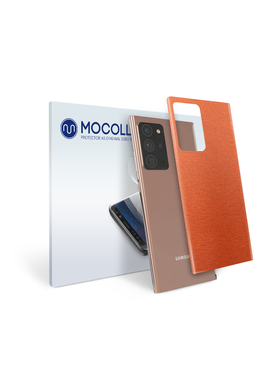 

Пленка защитная MOCOLL для задней панели Samsung GALAXY S8 Plus Металлик Оранжевый