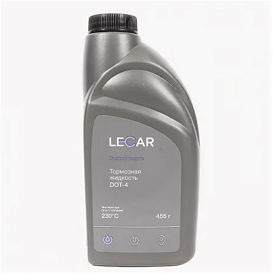 Жидкость тормозная LECAR DOT4 455 г LECAR000011410