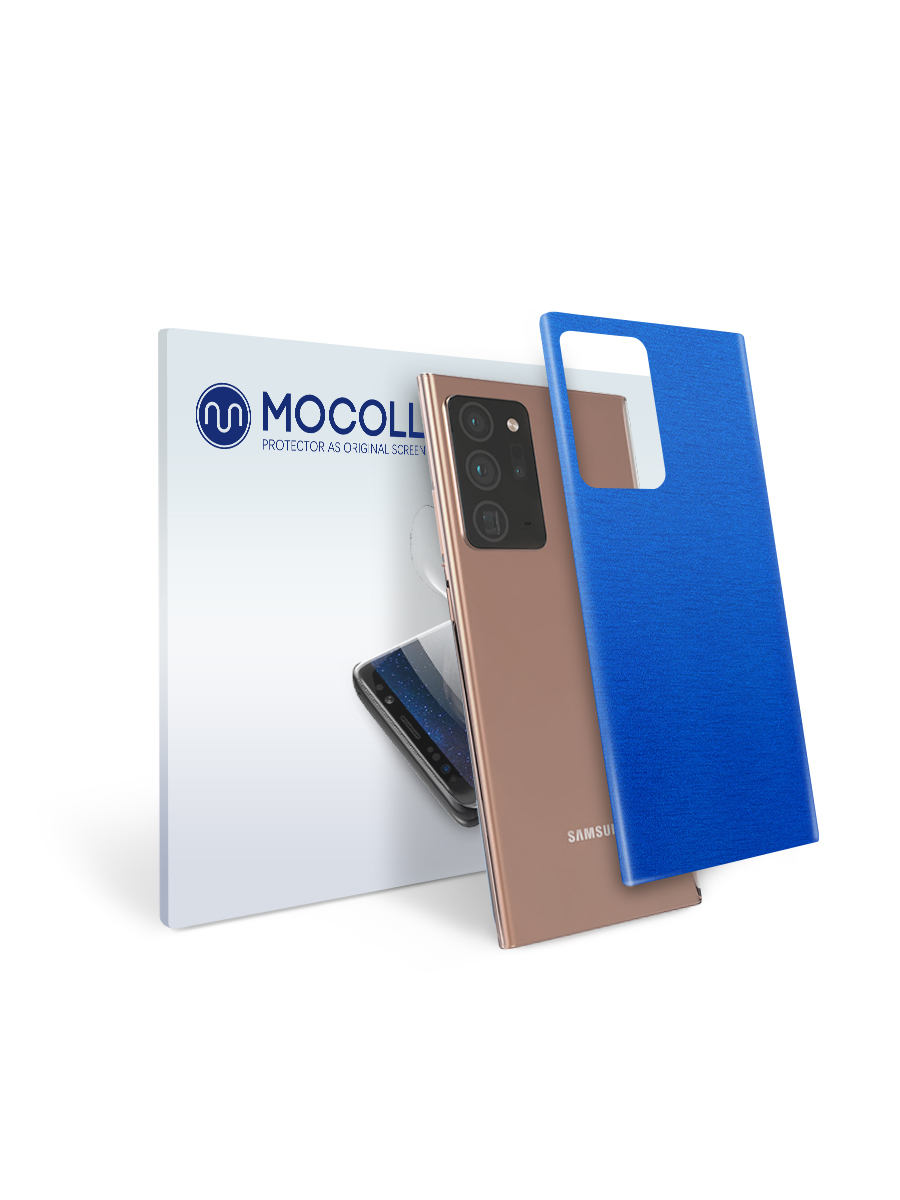 

Пленка защитная MOCOLL для задней панели Samsung GALAXY Note 10 Plus Металлик синий