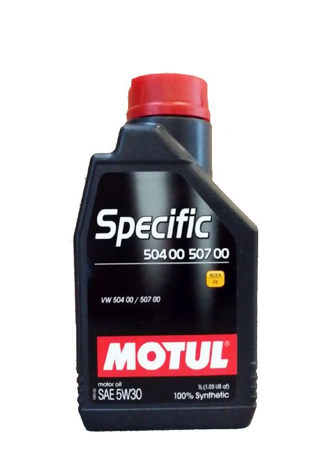 фото Масло motul specific 5w30 vw 504/507 мот. синт. (1л)106374-, ограниченно годен