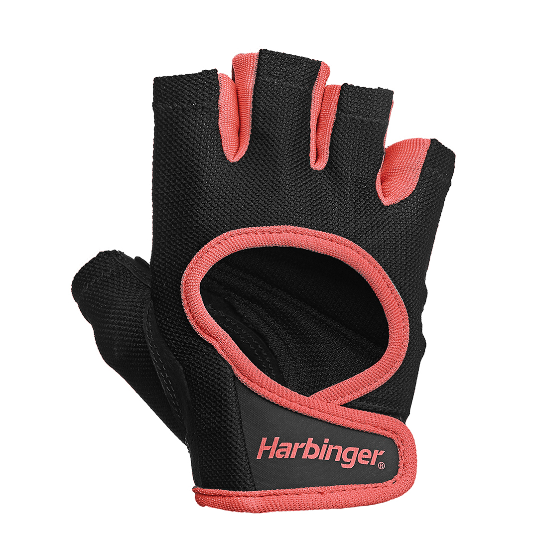 фото Перчатки атлетические harbinger power, coral, 7/m