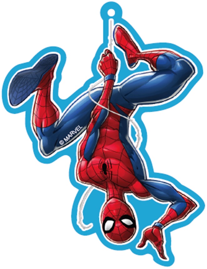 

Ароматизатор подвесной картонный Marvel Человек-паук Кола Freshco AR1MV008, Красный;синий