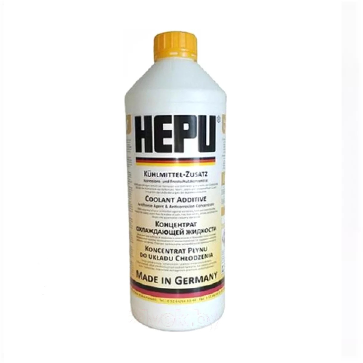 Антифриз HEPU Coolant концентрат желтый 1,5 л P999-YLW