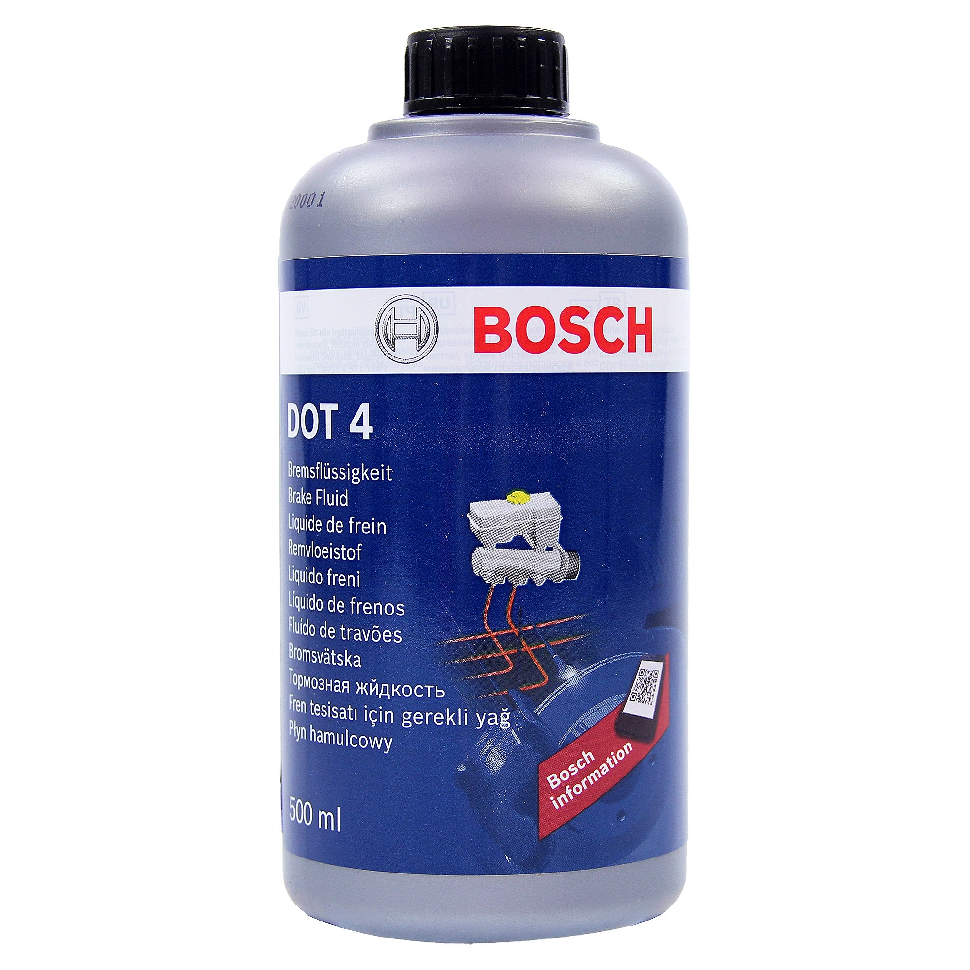 фото Жидкость тормозная bosch dot4hp dot4 0,5 л 1 987 479 112