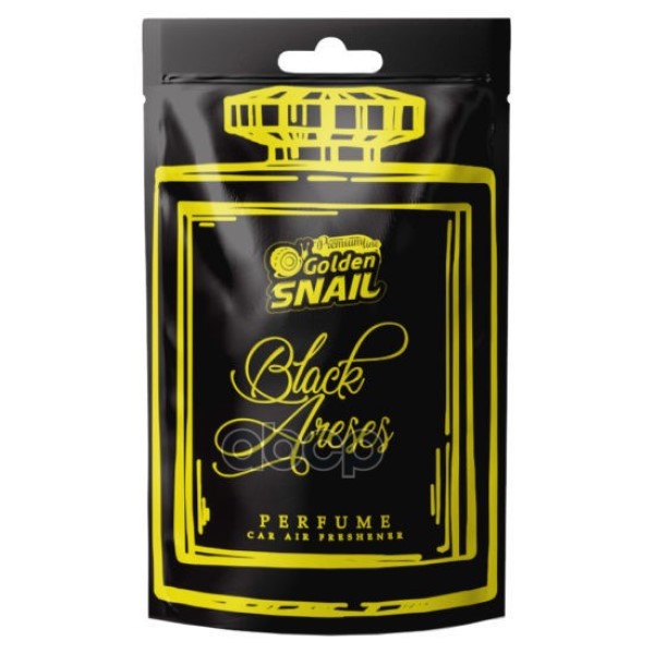 

Ароматизатор подвесной пластина Black Areses Perfume GS6930