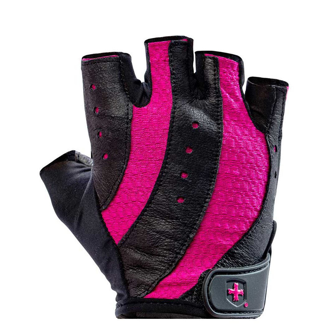 фото Перчатки атлетические harbinger pro, black/pink, 7/m