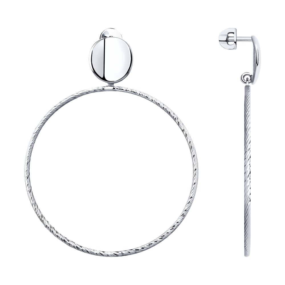 

Серьги-подвески из серебра SOKOLOV 94023449, 94023449