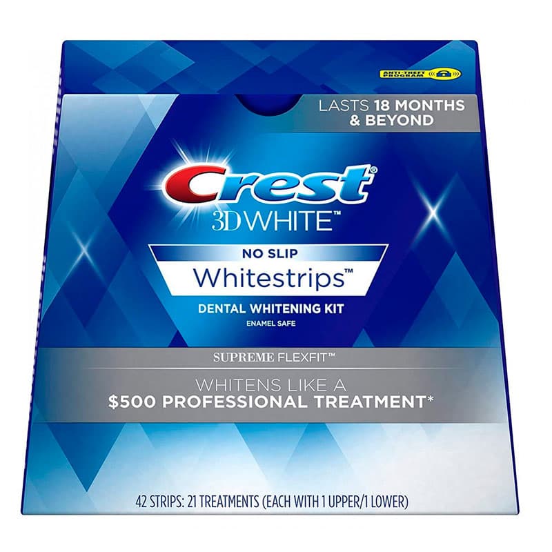 Полоски Crest 3D White Whitestrips Luxe Supreme FlexFit отбеливающие