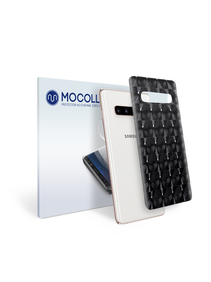 

Пленка защитная MOCOLL для задней панели Samsung GALAXY S20 Plus Кошачий глаз черный