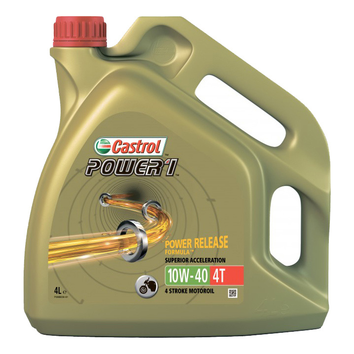 

Моторное масло Castrol Power 1 4T 10W-40 4л, POWER 1 4T