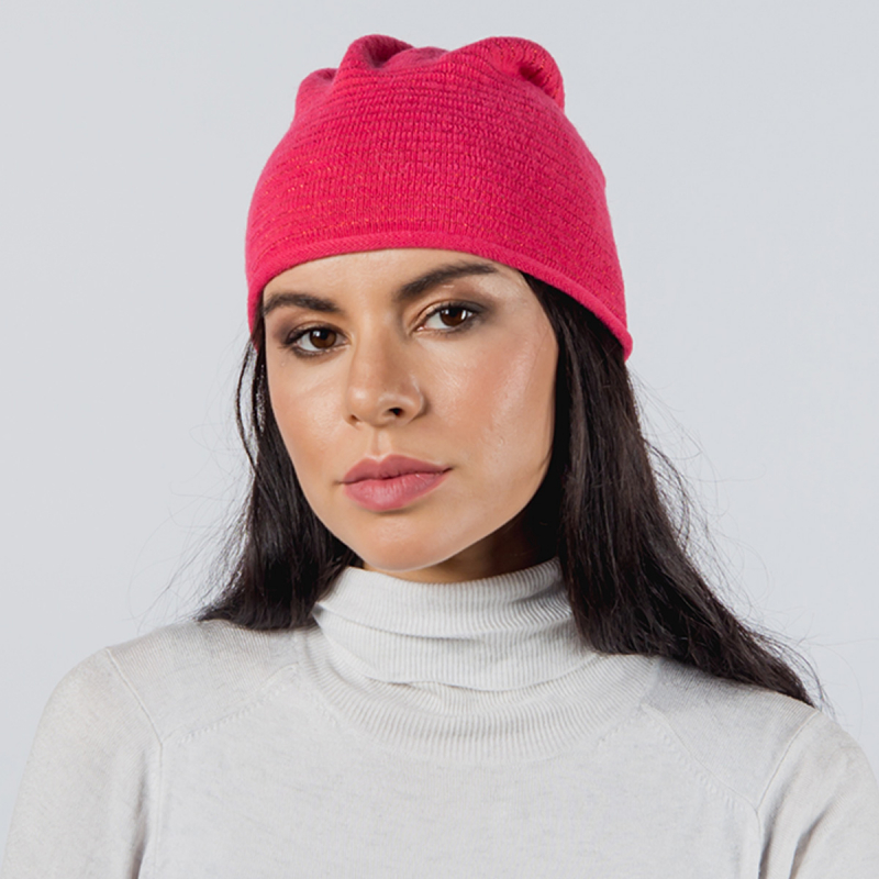 

Шапка бини женская Flioraj 356FJ розовая р, Розовый, 356FJ