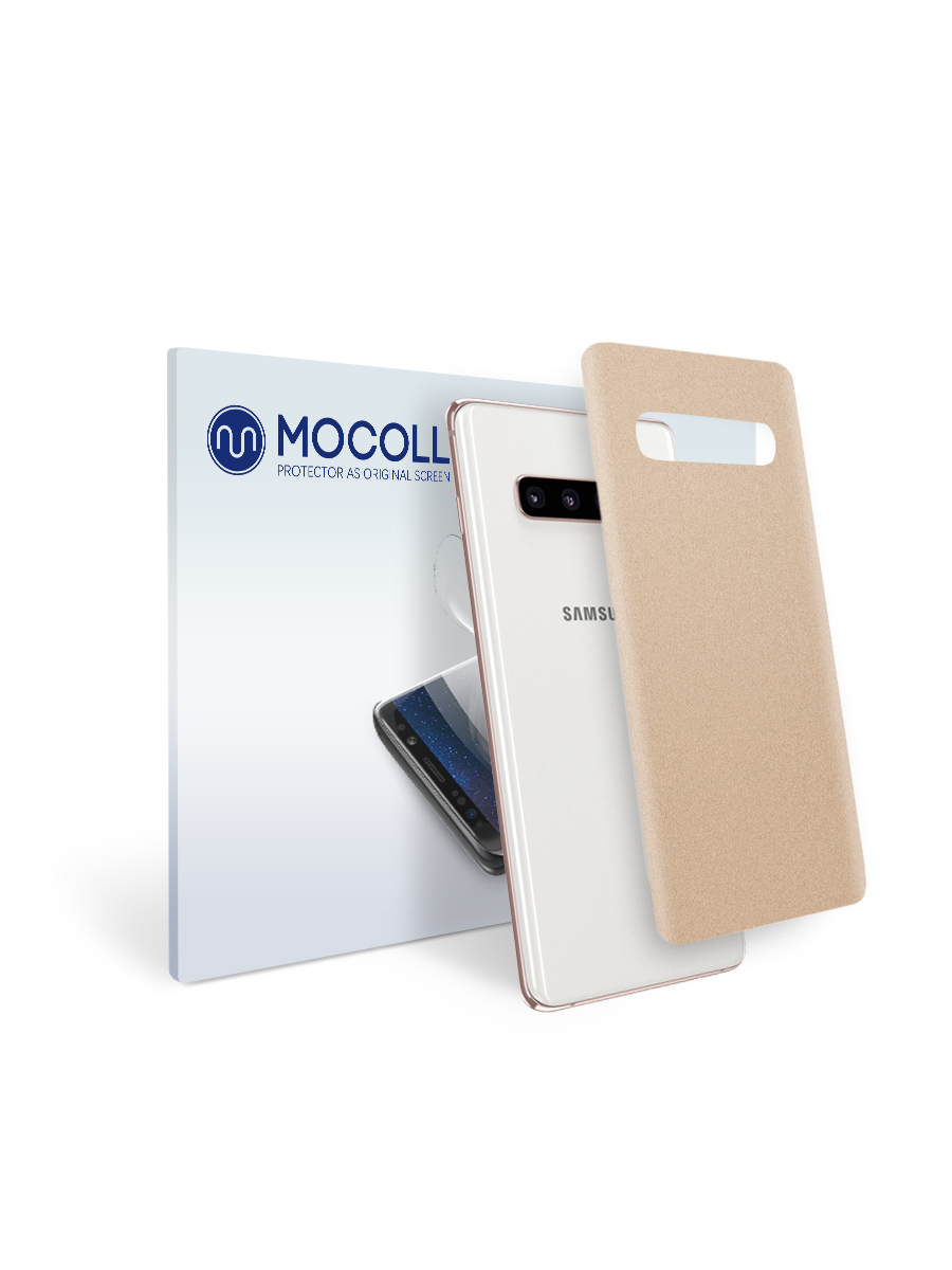 

Пленка защитная MOCOLL для задней панели Samsung GALAXY S20 Plus Кожа Белая
