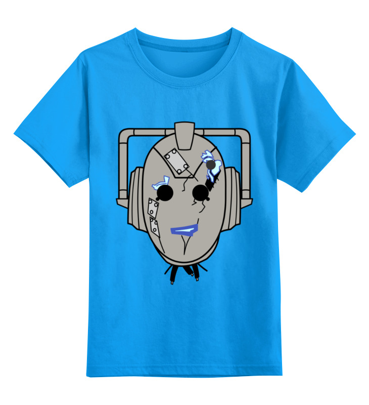 

Детская футболка Printio Стальной гигант цв.голубой р.128, 0000003441103