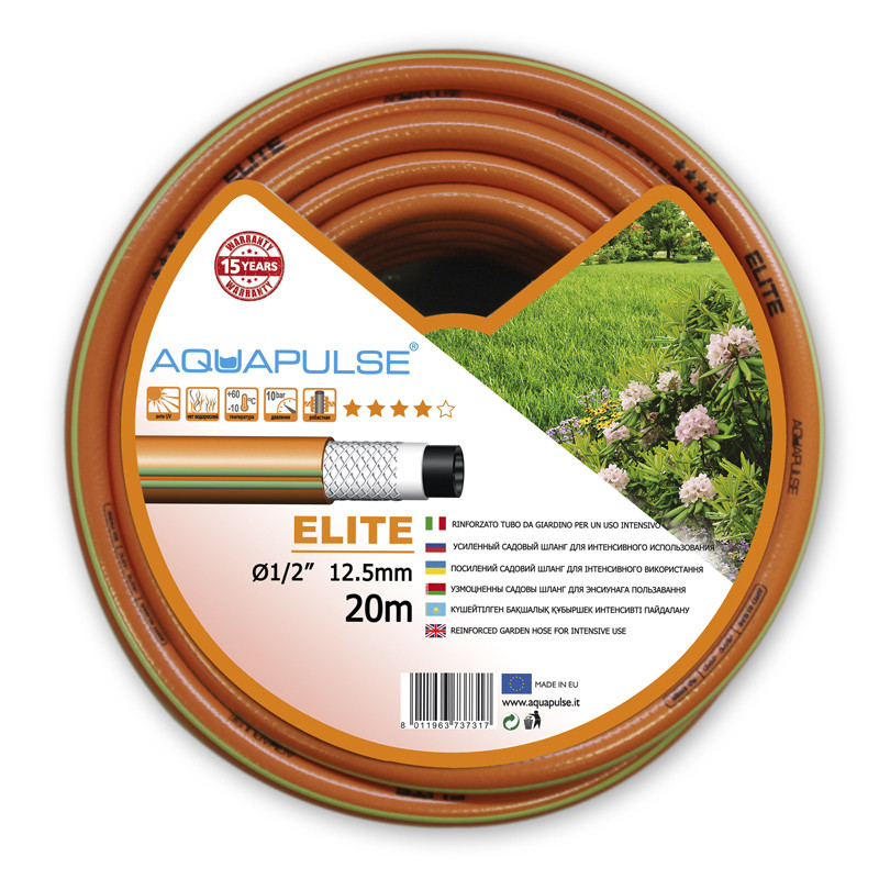 

Садовый шланг усиленный Fitt "Aquapulse Elite", 1/2", 20 м