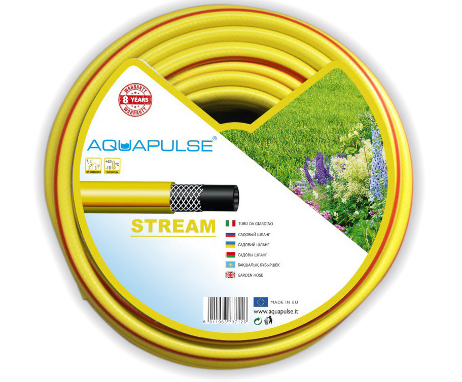 фото Садовый шланг поливочный fitt "aquapulse stream", 1/2", 30 м