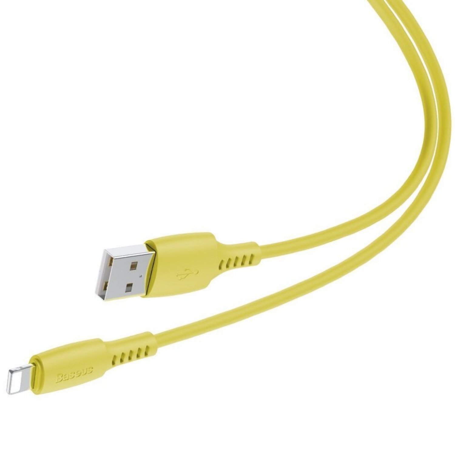 фото Кабель usb-ip baseus colorful yellow 1.2m 2.4a