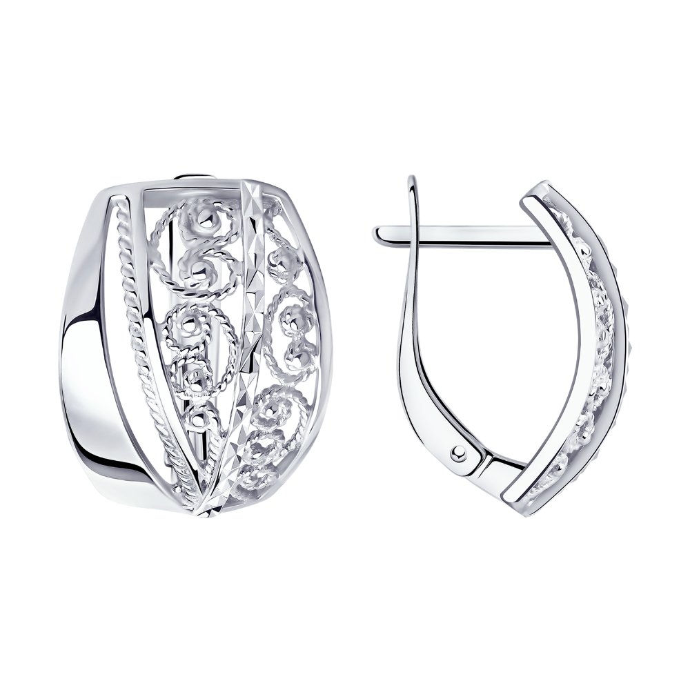 

Серьги из серебра Diamant 94-120-00638-1, 94-120-00638-1