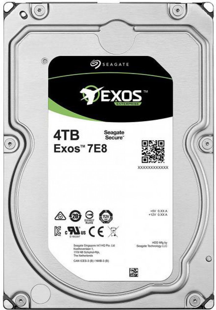 

Жесткий диск Seagate Exos 7E8 4ТБ (ST4000NM002A), Exos 7E8