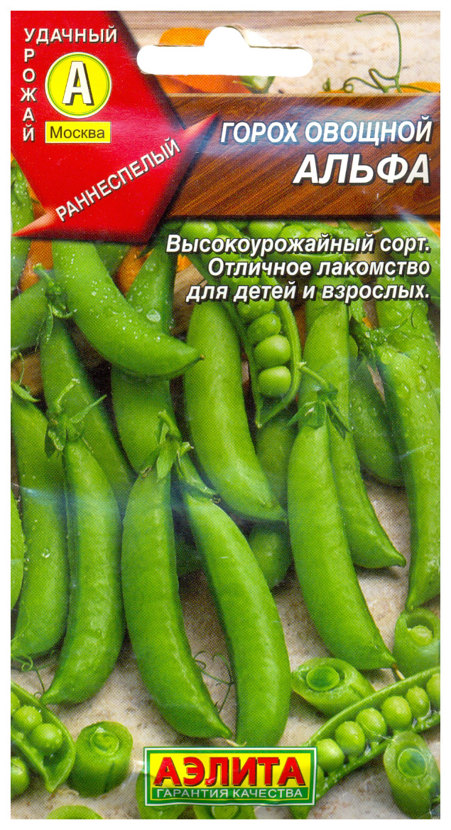 

Семена горох Аэлита Альфа 00-00569738 1 уп.