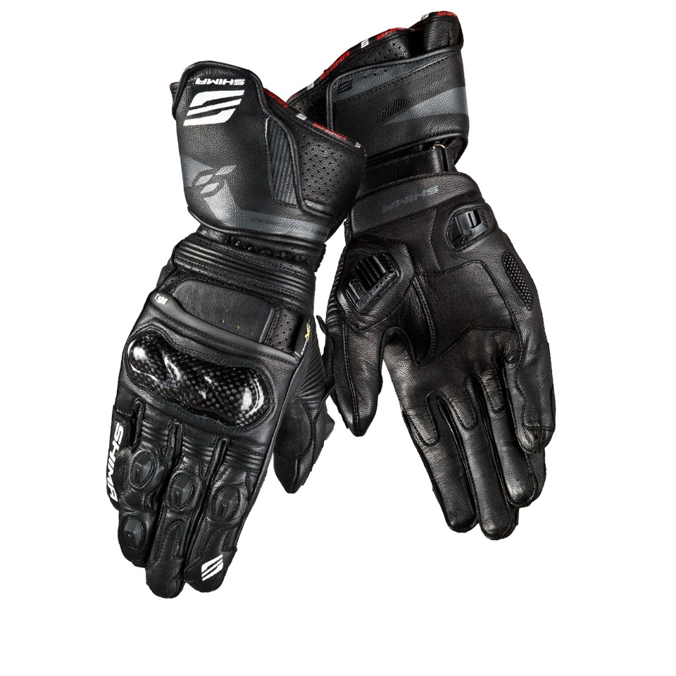 

Мотоперчатки SHIMA RS-1 black 2XL