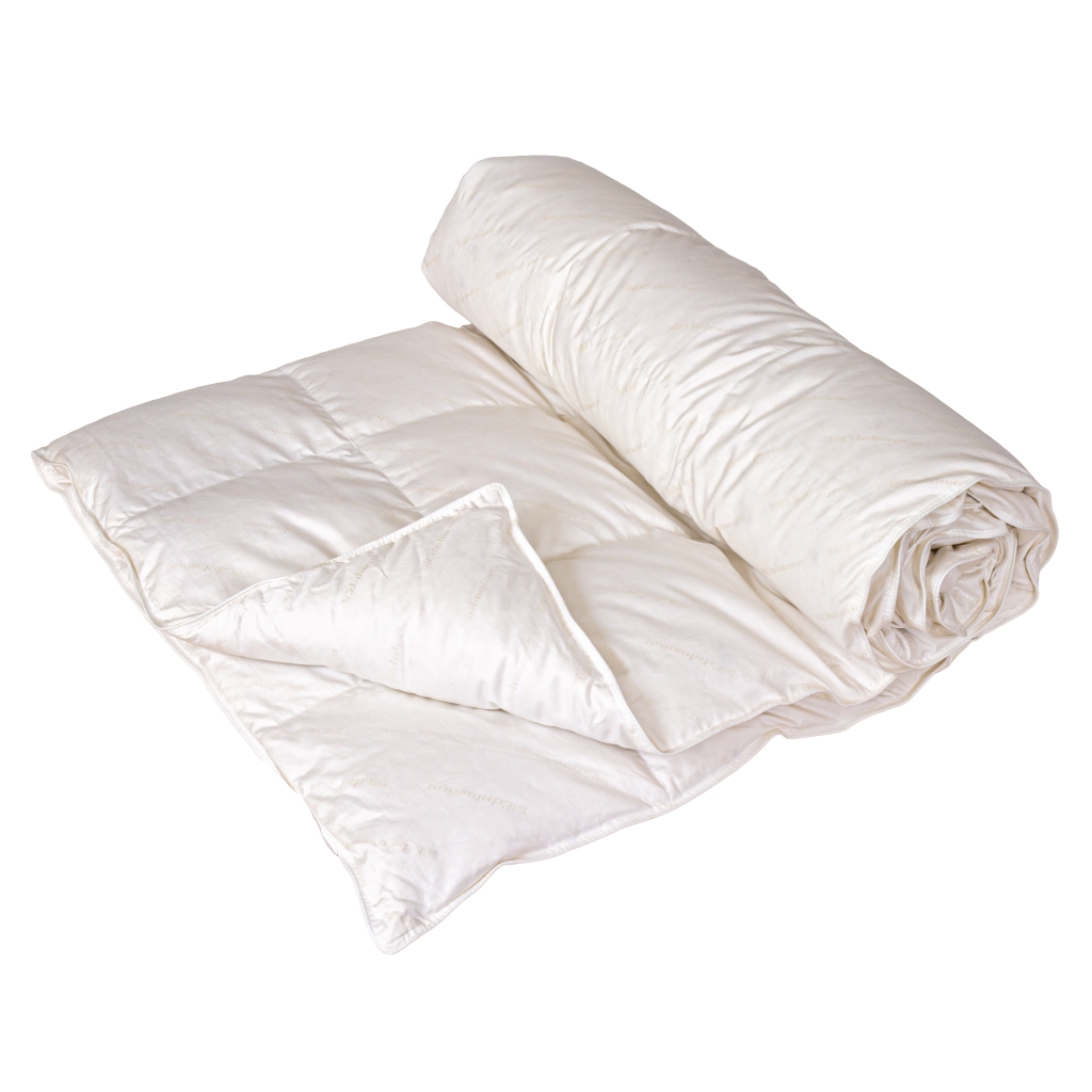 

Одеяло WELLNESS, *1400, 140x200, Одеяло 140x200 EDELWEISS 500 г/м² с логотипом белое в сумке