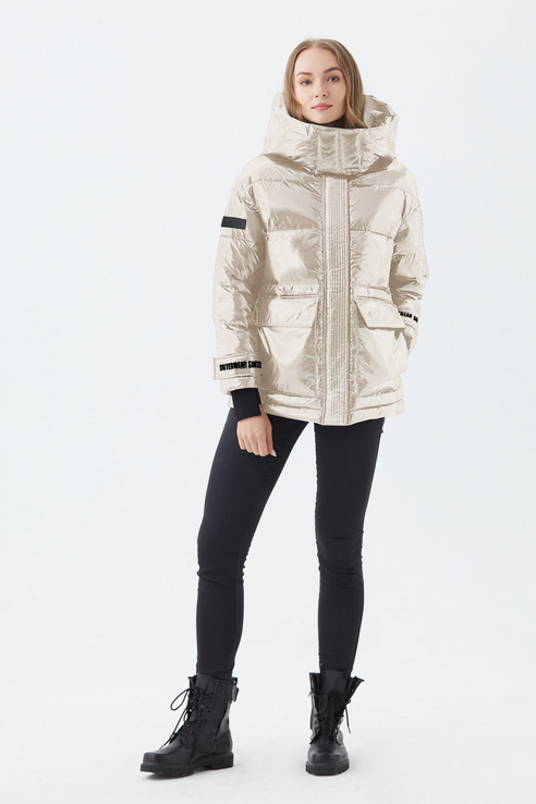 

Куртка женская Tom Farr T4F W3643.50 белая S, T4F W3643.50
