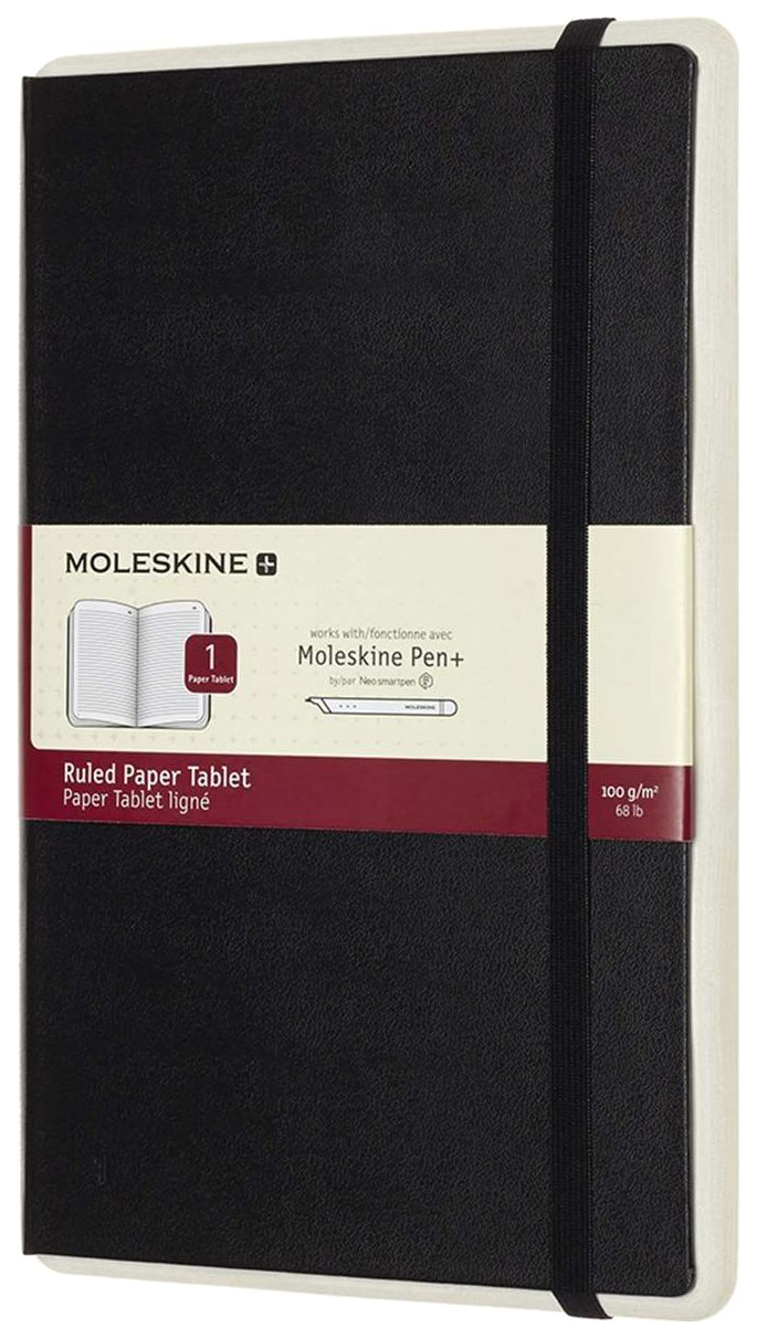 

Блокнот «Paper Tablet», 176 страниц, в линейку, 13 х 21 см, Черный, Paper Tablet 176 13 21